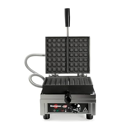 Krumpouz Waffeleisen, einfach, 220 V (4 x 7 Kork)