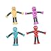 AMONIDA Robot Puzzle Toy with Stretch Tube, Telescopic Suction Cup Robot Toy Flexible for Home