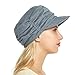 Fashion Hat Cap with Brim Visor for Woman Ladies, Best for Daily Use(Medium Grey)