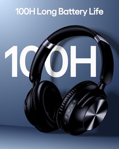 Image of TAGRY Headphones for Travel Home Office Phone PC Dark H47