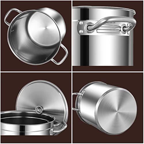 Olla para sopa extra grande apta para todo tipo de estufas y gas 3