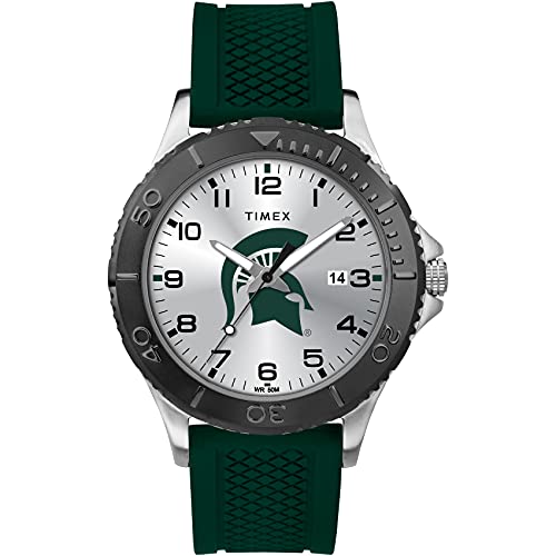 Image of Timex Tribute Men's Collegiate Gamer 42mm Watch - Georgia Bulldogs with Black Silicone Strap