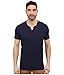 Lucky Brand Men's Slub Notch T-Shirt In Navy