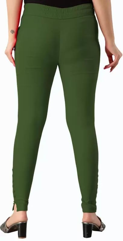 Image of Women's Stylish & Comfortable Jeggings | Stretchable High-Waist Pants BZFW Potali