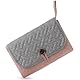 Hooolee® Wickelunterlage für Unterwegs, Baby Windeltasche Organizer Abwaschbar Tragbare Abwaschbar Windel Organizer Faltbare Wickelunterlage für Mamas Reisen (Rosa)