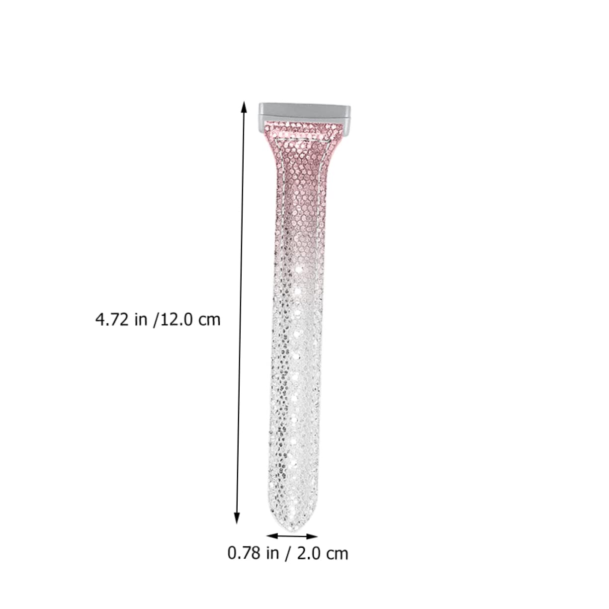 DOITOOL 2 Piezas Correa reloj inteligente smartwatch vestimenta casual accesorios brillantes reloj de hombre pulseras mujer banda de reloj de los hombres banda de reloj de mujer reemplazar