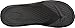 Crocs Unisex LiteRide Flip Flops | Adult Sandals, Black/Slate Grey, 13 Men/15 Women