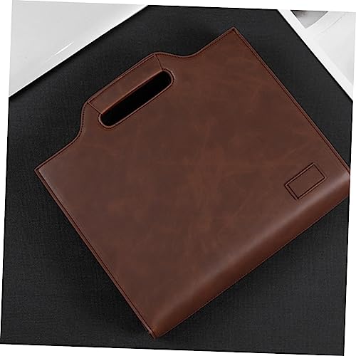 NOLITOY Vintage Casual Messenger Bag for Documents Briefcase for Men Stylish Portfolio Bag2
