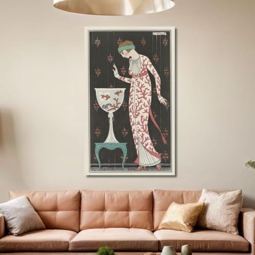 Robe d'intérieur George Barbier tableau gbb147 prêt à accrocher