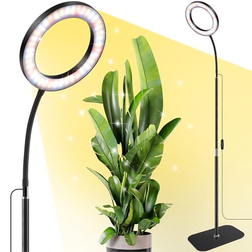 COKOLILA 80 LED 5V3A Pflanzenlampe LED Vollspektrum, 360°...