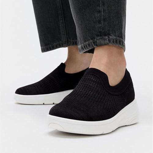 FitFlop Women's Super-q Knit Slip-ons Sneaker4