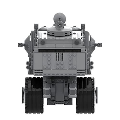 LOTSOFUN Technik Panzer, MOC 82970 Klon Turbo HAVw A6 Juggernaut Panzerträger UCS Klemmbausteine Tank Bauset Kompatibel… – Bild 8