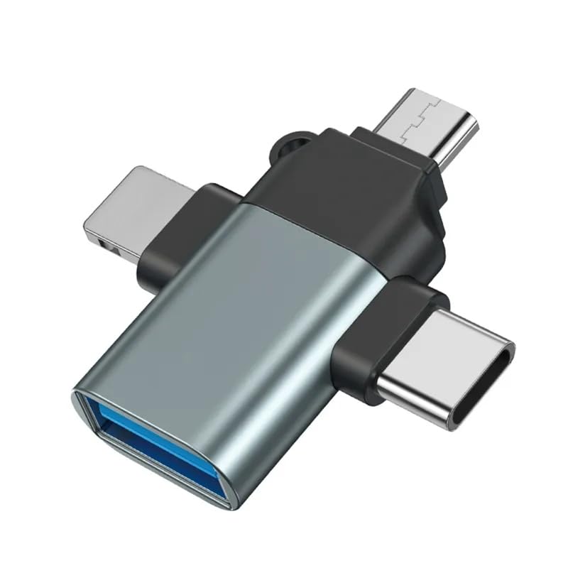 Aventurine Accessories 3 in 1 OTG Adapter, USB 3.0 Adapter for Phones Tablets and Laptops-image-27