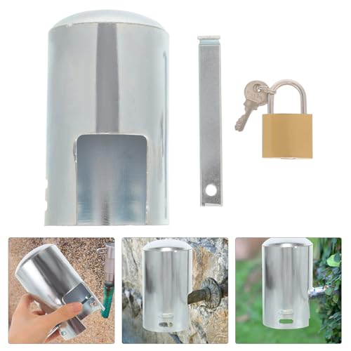 Robinet extérieur protégé du gel et du vol grâce au cache fer - 5