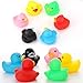 LUTER 48 Piezas Patos de Goma, Flotador y Chirrido, Pequeños Patos Coloridos,...