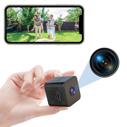 DUHPLL 1080P Hidden Cameras - Indoor Camer - Nanny Camera - WiFi Wireless Cam - Home Camer for Pet/Baby
