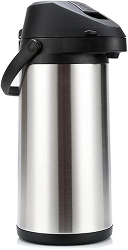 Termo, dispensador de bebidas, jarra de aire aislante al vacío de catering para bebidas frías calientes, té, café, olla aislante de acero