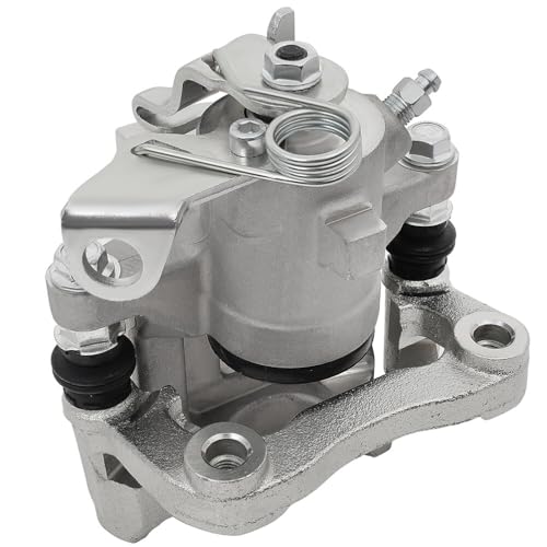 Image of SCITOO 19B2571 Rear Left Disc Brake Caliper With Bracket Silver