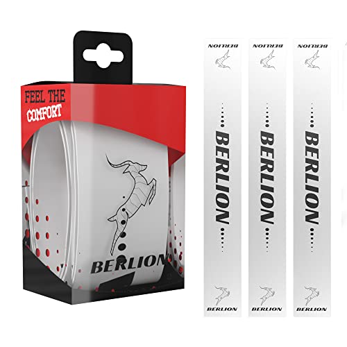BERLION – Pack 3 Unidades Protector Pala de Padel – Padel Accesorios – Cinta o Adhesivo Ancho para Bordes - Funda Pala Padel Marco –...