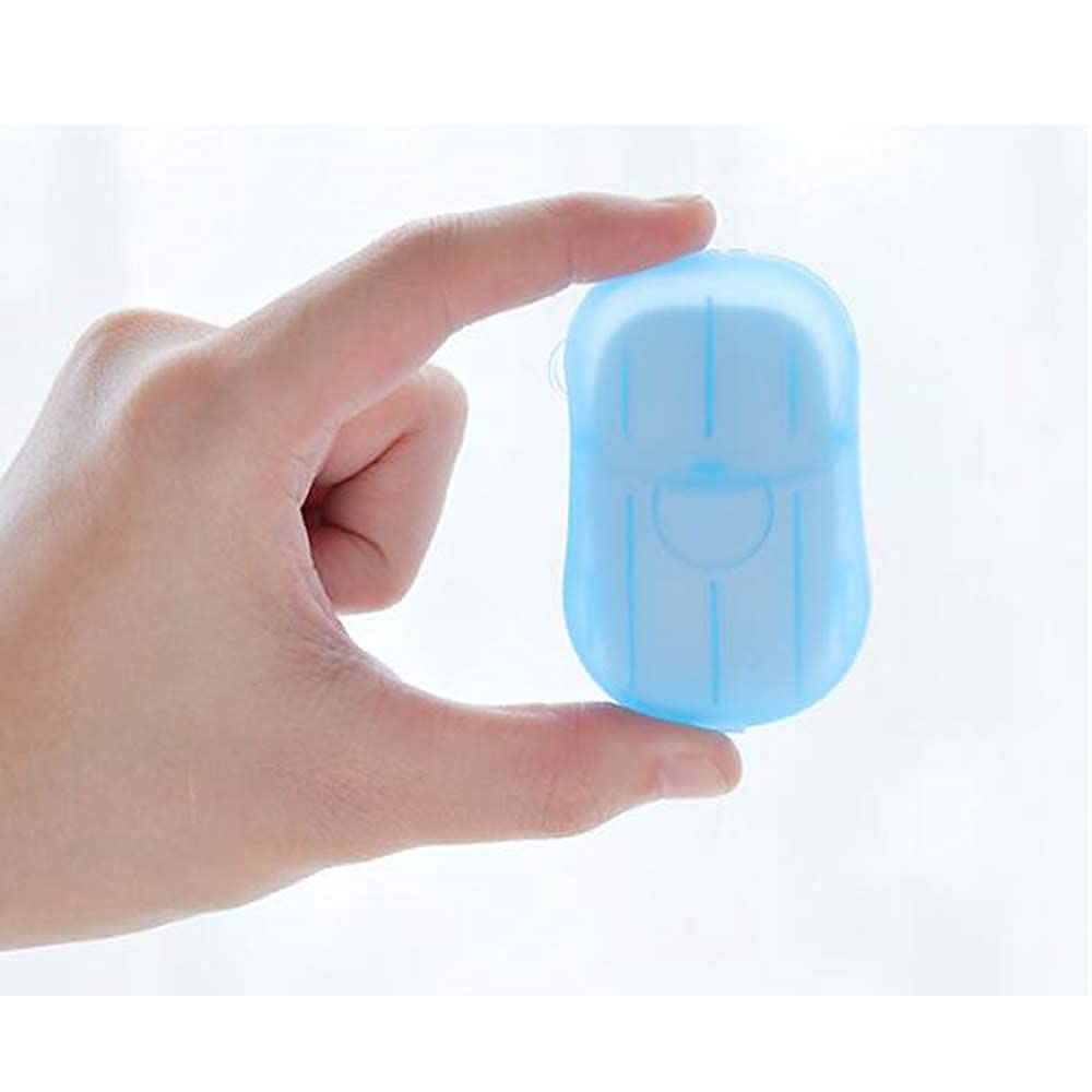 Doshii Feb Disposable Travel Paper Soap Strips For Handwash Travelling Scented Mini Paper Soap Sheets Flakes Cleaning Foaming Hand Washing-image-43