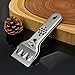 Stainless Steel Multi-Purpose Cleaning Scraper with 5 Replacement Blades, Heavy Duty Surface Cleaner for Kitchen, Glass, Tile & Bathroom