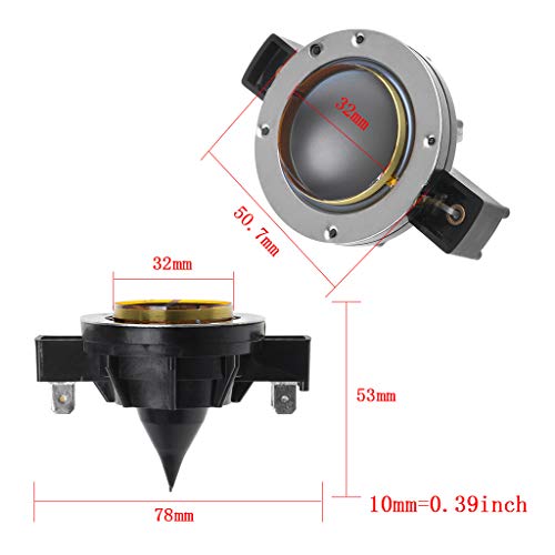 MYBOON Tweeter Aft Membraan EV32 Audio voor Electro Voice Speaker Vervanging Horn Driver DH3 DH2010A D-DH3 FM1202 FM1502… - Image 6