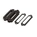 uxcell 60mmx17mm Metal Frame Drawer Box Case Cabinet Card Label Holders 20pcs