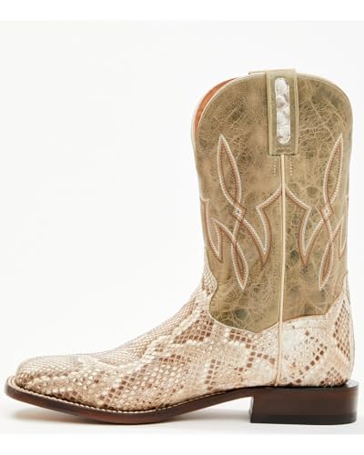 Dan Post Men's Exotic Python Western Boot Broad Square Toe - Dps11353