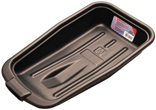 BGS 9994 | Öl-Auffangwanne für Motorräder | 2 l | Länge: 380 mm | Breite: 212 mm | Höhe: 73 mm | Material: HDPE