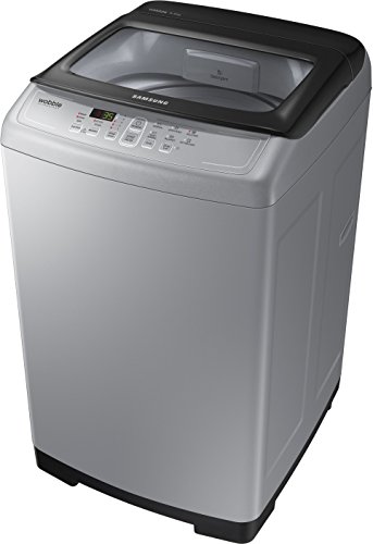 Image of Samsung 6.5 kg Fully-Automatic Top Loading Washing Machine (WA65M4300HA /TL, Imperial Silver)
