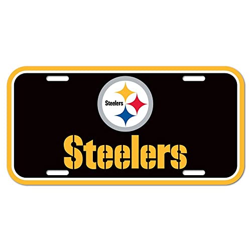 WinCraft NFL Pittsburgh Steelers 22443010 License Plate