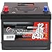 BlackMax ASIA 85-11 Autobatterie 12V 85Ah 640A EN, Asia Starterbatterie, Pluspol links, B09, 269 x 174 x 225 mm, wartungsfrei und direkt einsatzbereit