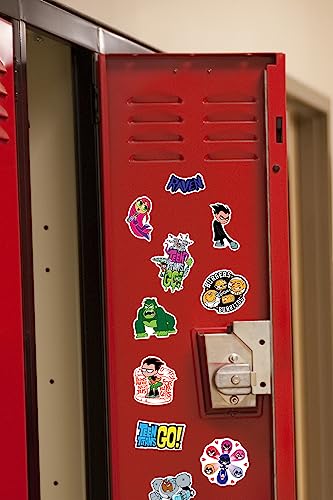 Teen Titans Go! Vinyl Large Deluxe Stickers Variety Pack - Laptop, Water Bottle, Scrapbooking, Tablet, Skateboard, Indoor/Outdoor - Set of 100