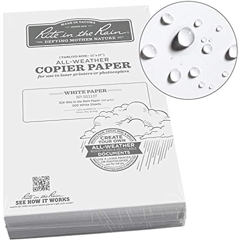 Rite in the Rain Weatherproof Laser Printer Paper Cover