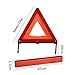 AISIBO Reflective Triple Triangle Car Warning Sign Roadside Hazard Sign Emergency Breakdown Board, Safety Triangle Warning Kit, Foldable Car Roadside Emergency Kit