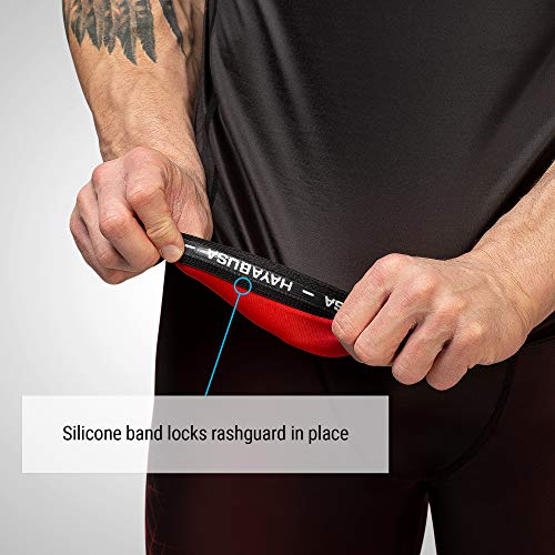 Hayabusa Geo Short Sleeve BJJ Rash Guard4