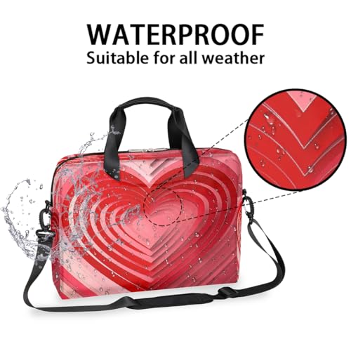 Bolso para portátil con forma de corazón 15.6 pulgadas miniatura 3