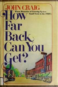 Hardcover How far back can you get? Book