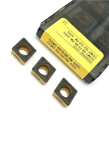 Inserto CCMT09T308 PM 4225 de Carburo para Torno CNC miniatura 1