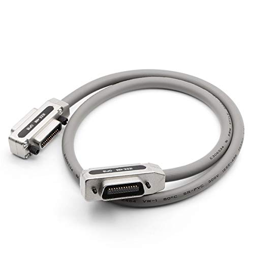 Kongqiabona-UK Cavo IEEE-488 di Livello Industriale Cavo Dati GPIB Adattatore Metallico connettore Adattatore Plug And Play 0,5 m / 1 m / 1,5 m / 3 m / 5 m