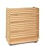 Maple Slatwall Gondola Unit - 6 Shelves Included (Base and Casters Included)
