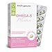 Premium Omega 3 Schwangerschaft Kapseln - 293 mg DHA und 173 mg EPA - für Mama & Baby - sicheres & frisches Omega-3 - Schwangerschaft & Stillzeit - einfache Einnahme - 90 Mini Kapseln