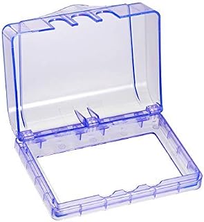 Tapa de enchufe impermeable a la intemperie, enchufe de protección de toma de corriente, uso interior, 135 x 95 x 41 mm, color azul