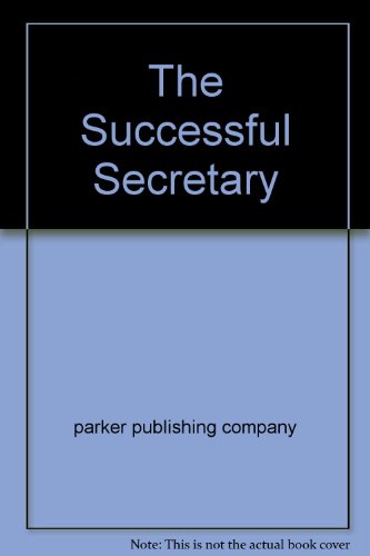 The Successful Secretary B002I9U1DM Book Cover