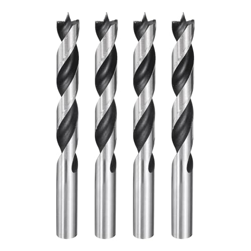 Forets hélicoïdaux 13 mm argentés pour bois dur, plastique et caoutchouc