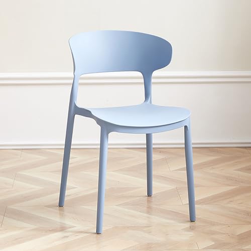 Taburete de plástico resistente de diseño limpio para comedor 2