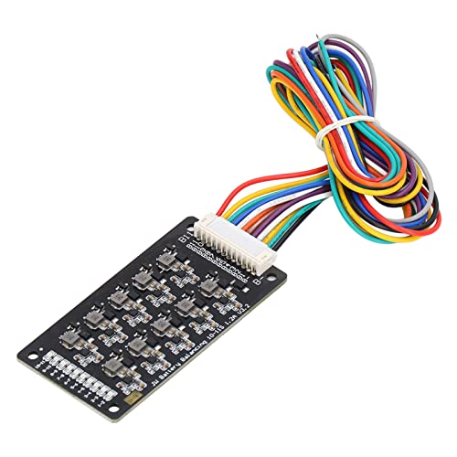 Ecualizador Activo Universal para Baterías Li-Ion de Garosa, Tablero Equilibrador Automático con Indicador Luminoso y Corriente de Reposo Inferior a 20 μA para LiFePO4, NCM y LFP (11s)