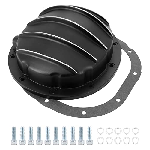 Tektall 10 BOLT Differential Cover 8.5 Inch & 8.6 Inch Ring Gear Diff Cover Cast Aluminum Replacement thumb #2