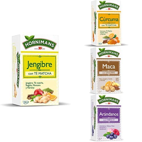 Hornimans Surtido Variado Superalimentos - Selección Tés e infusiones (4 x 20 bolsitas = 80 bolsitas)