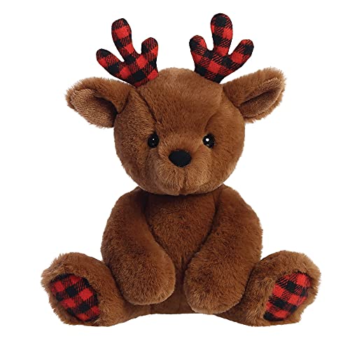 Aurora, 74117, Merry Reindeer, 9.5In, Soft Toy, Brown